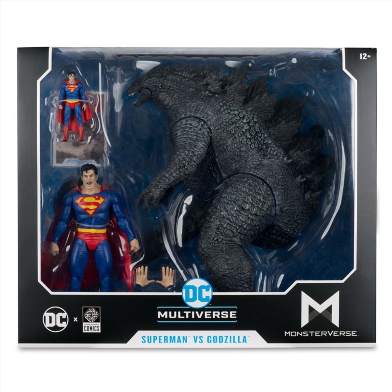 DC - Justice League Monsterverse: Superman Vs Godzilla Action Figure 2 Pack/Product Detail/Figurines