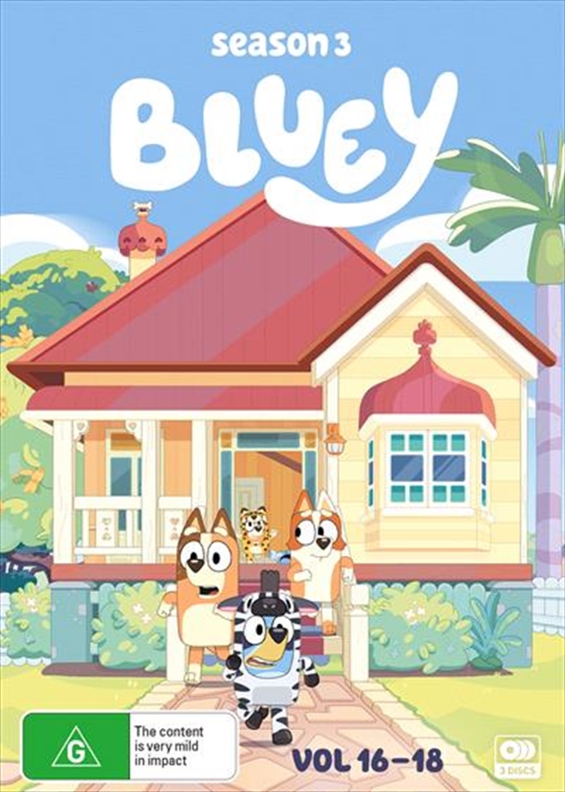 Bluey - Vol 16-18/Product Detail/Animated