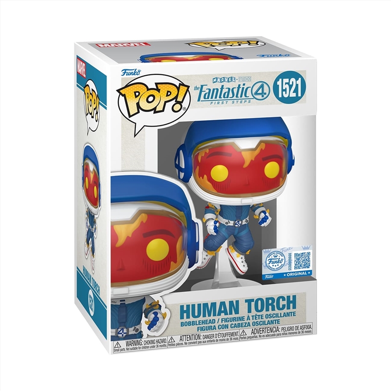 Fantastic Four (2025) - Human Torch in Space Suit Exc Pop! RS/Product Detail/Movies