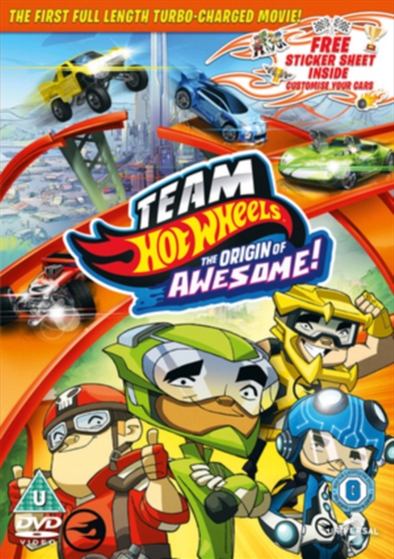 Team Hot Wheels - The Origin Of Awesome (REGION 2)/Product Detail/Animated