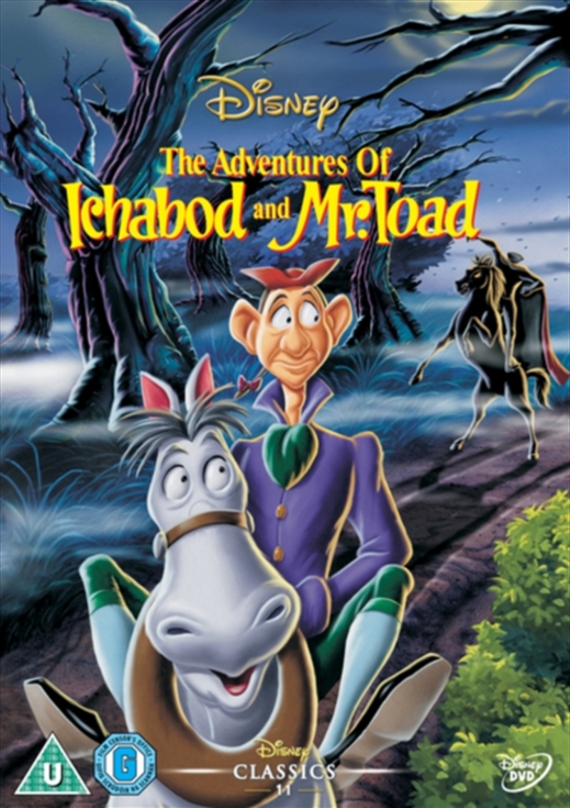 The Adventures Of Ichabod And Mr Toad (REGION 2)/Product Detail/Disney