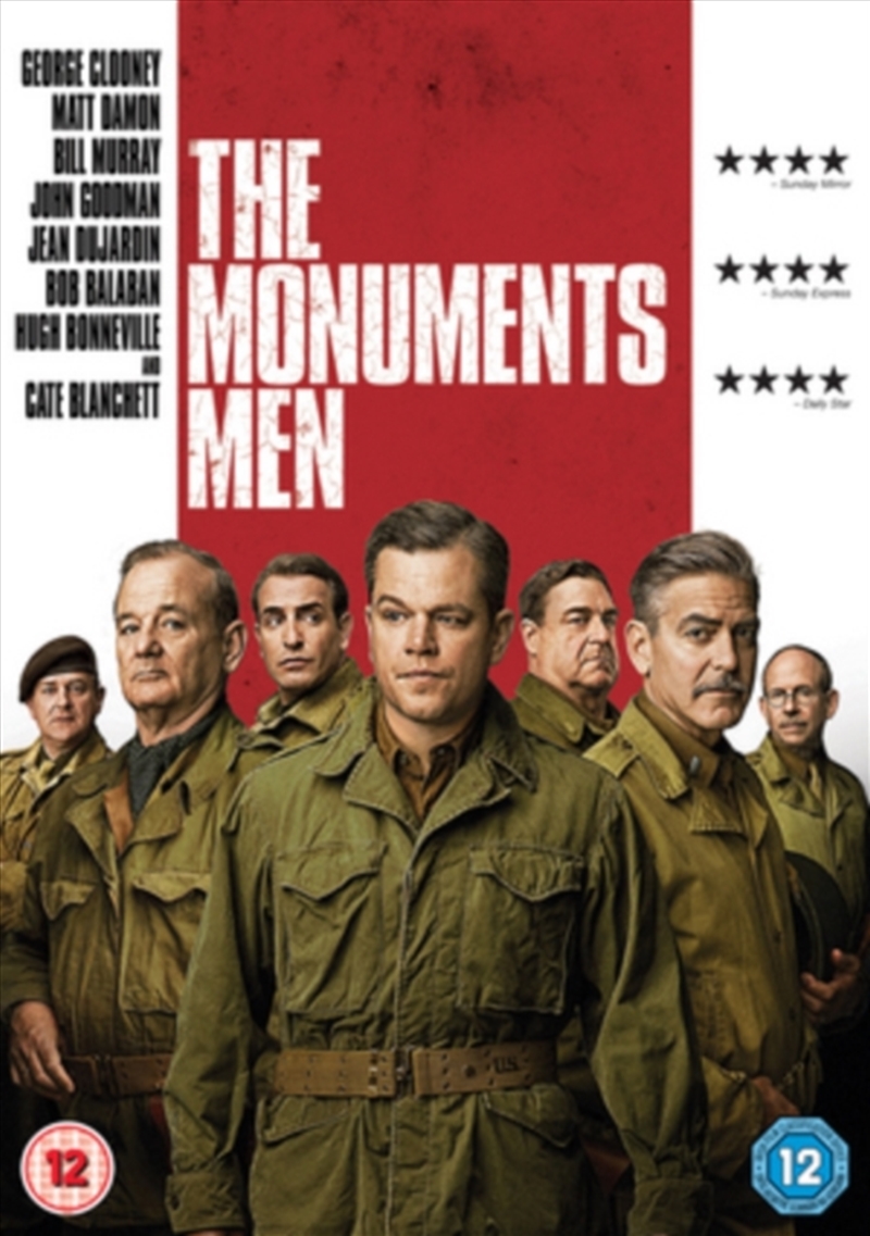 The Monuments Men (REGION 2)/Product Detail/War