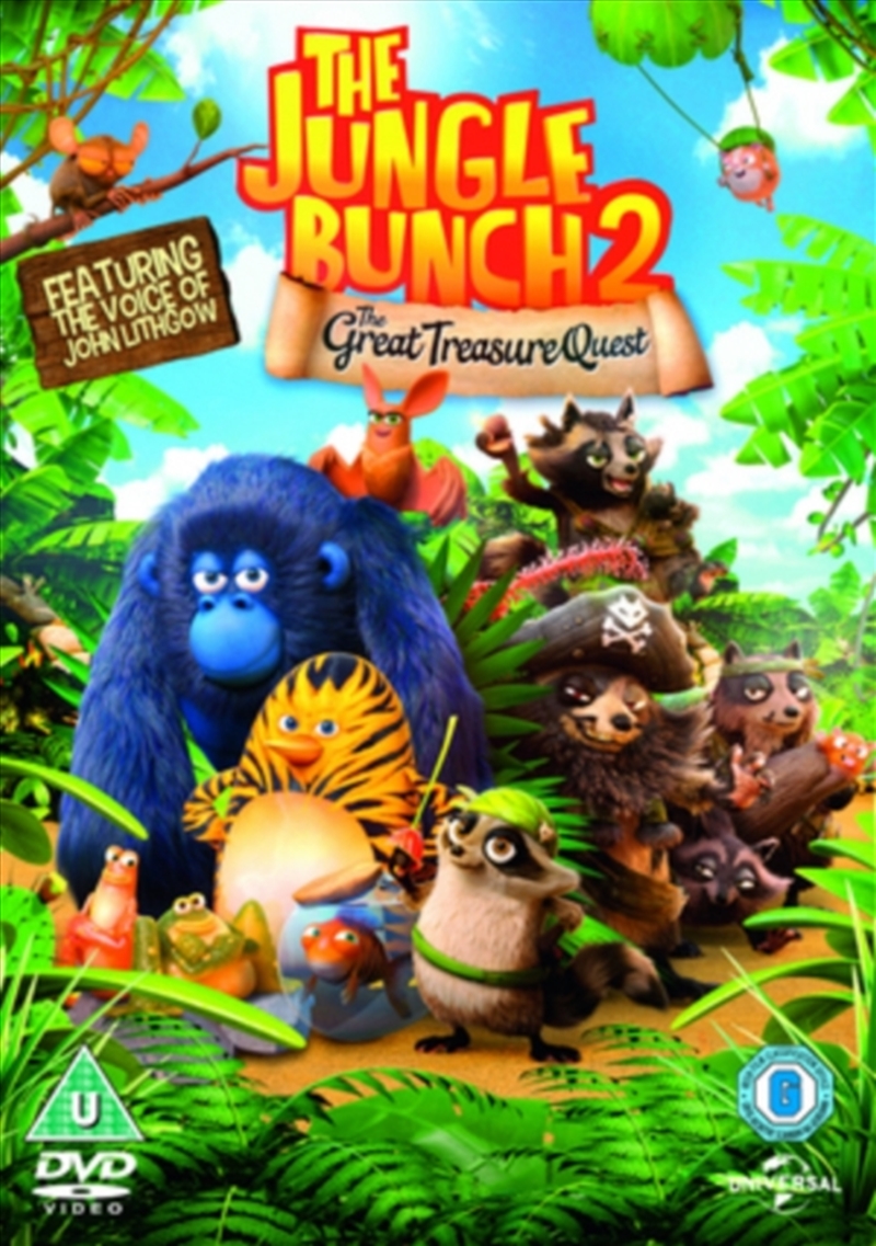 The Jungle Bunch 2 - The Great Treasure Quest (REGION 2)/Product Detail/Animated