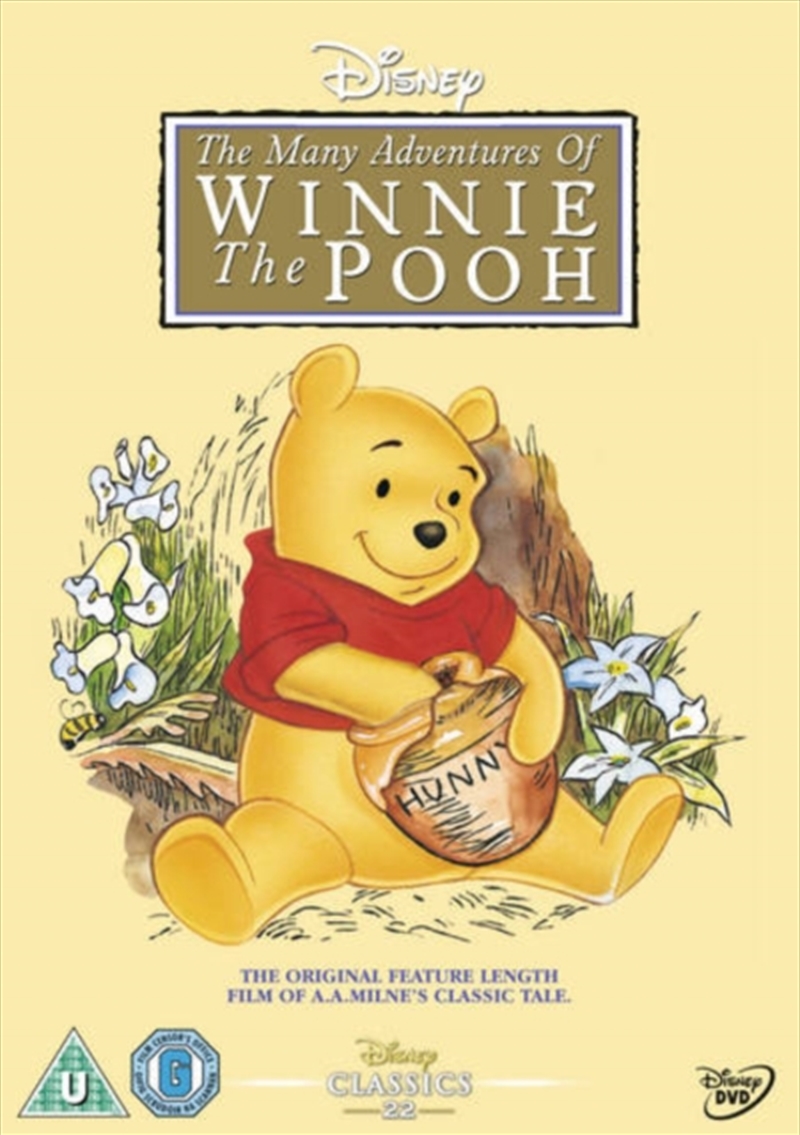 The Many Adventures Of Winnie The Pooh (REGION 2)/Product Detail/Animated