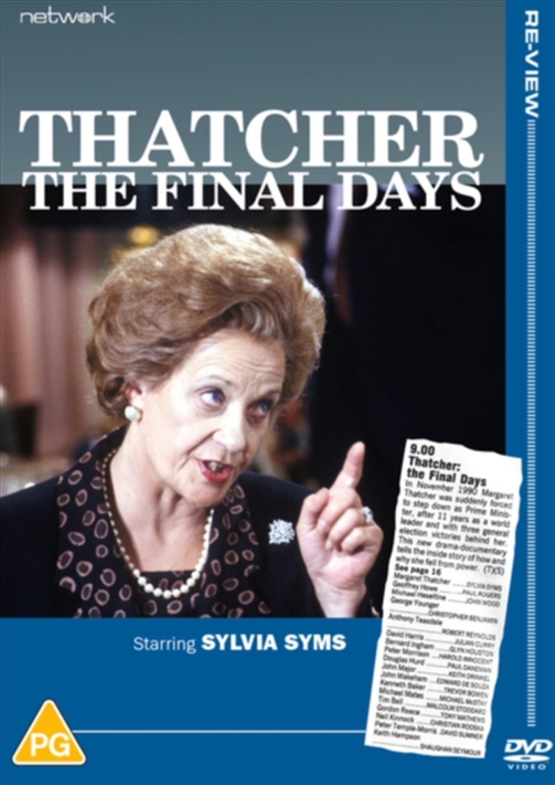 Thatcher - The Final Days (REGION 2)/Product Detail/Drama