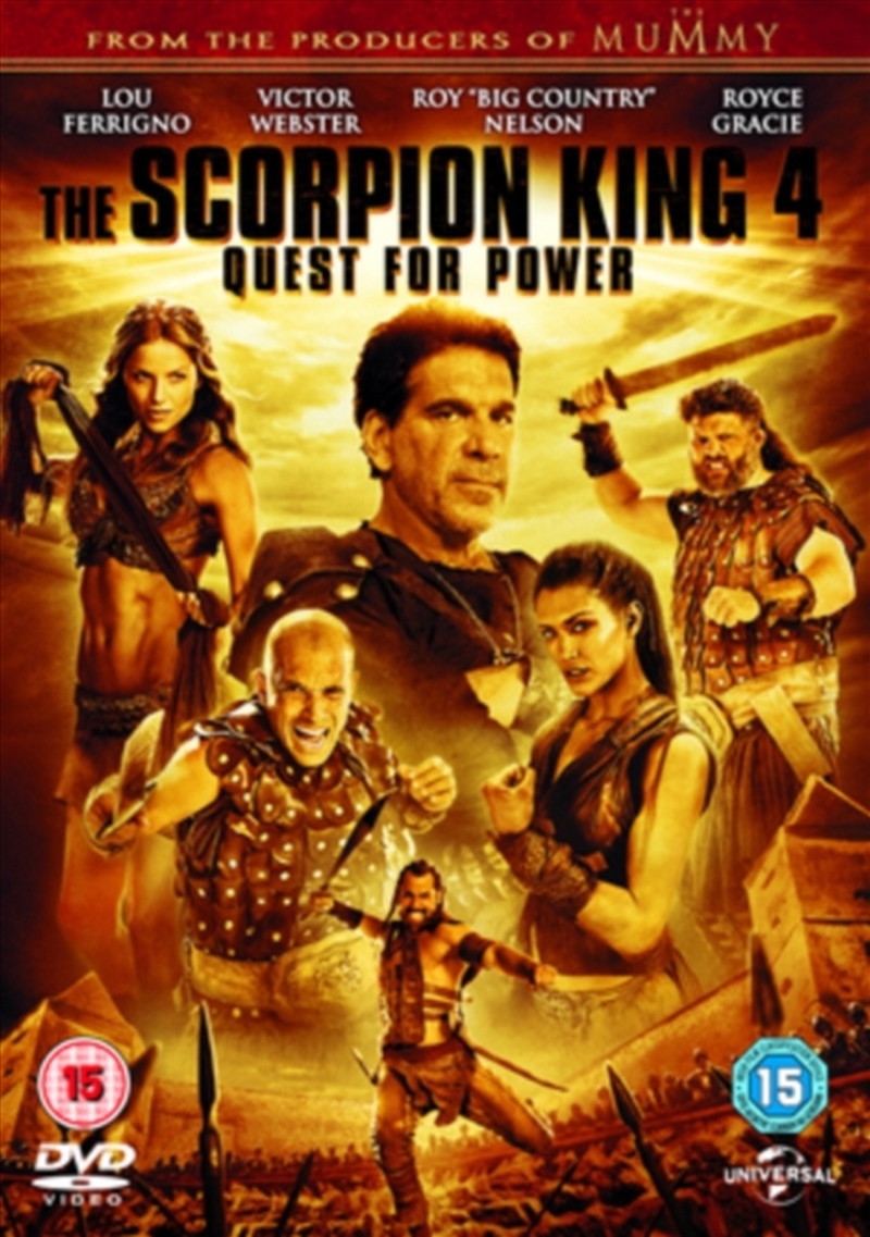 The Scorpion King 4 - Quest For Power (REGION 2)/Product Detail/Action