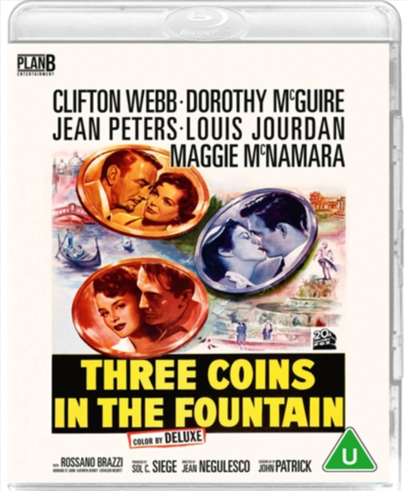 Three Coins in the Fountain (REGION 2)/Product Detail/Drama