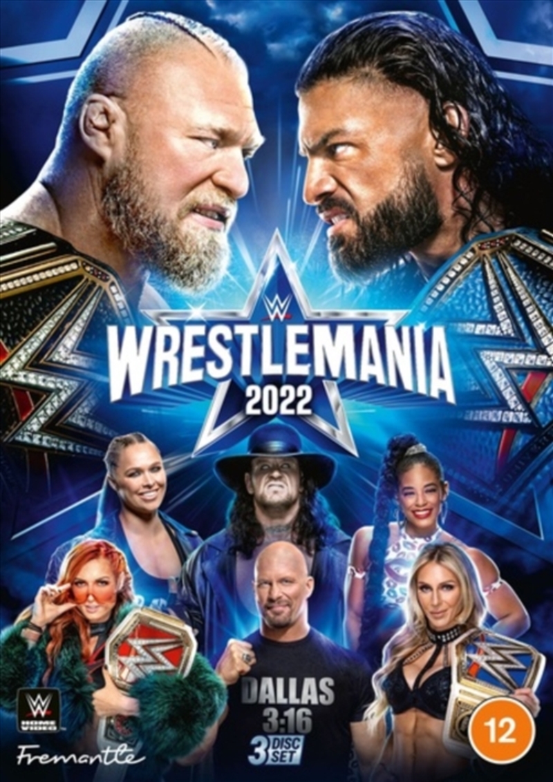 WWE - Wrestlemania 38 (REGION 2)/Product Detail/Sport