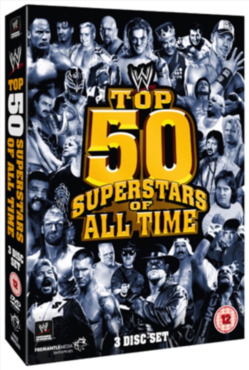 WWE - Top 50 Superstars Of All Time (REGION 2)/Product Detail/Sport
