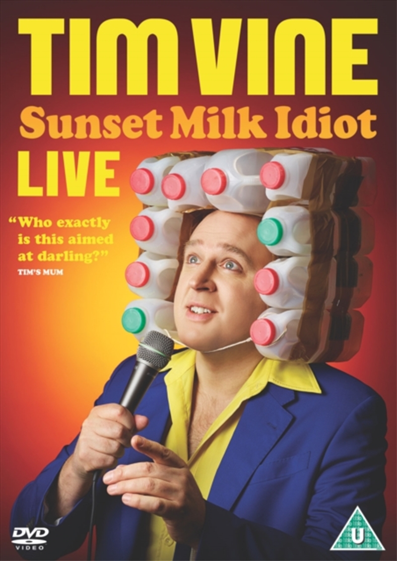 Tim Vine - Sunset Milk Idiot (REGION 2)/Product Detail/Standup Comedy