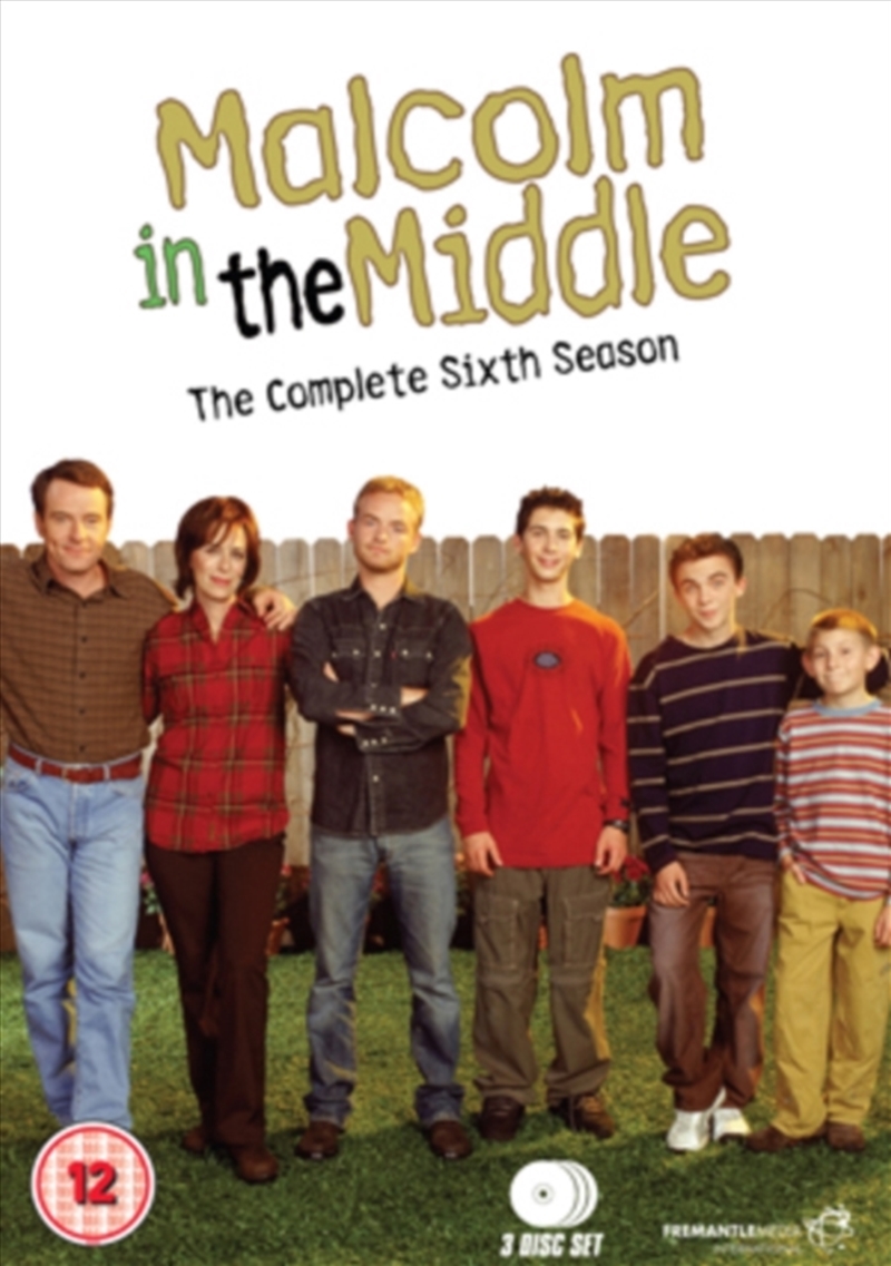 Malcolm In The Middle - Season 6 (REGION 2)/Product Detail/Comedy