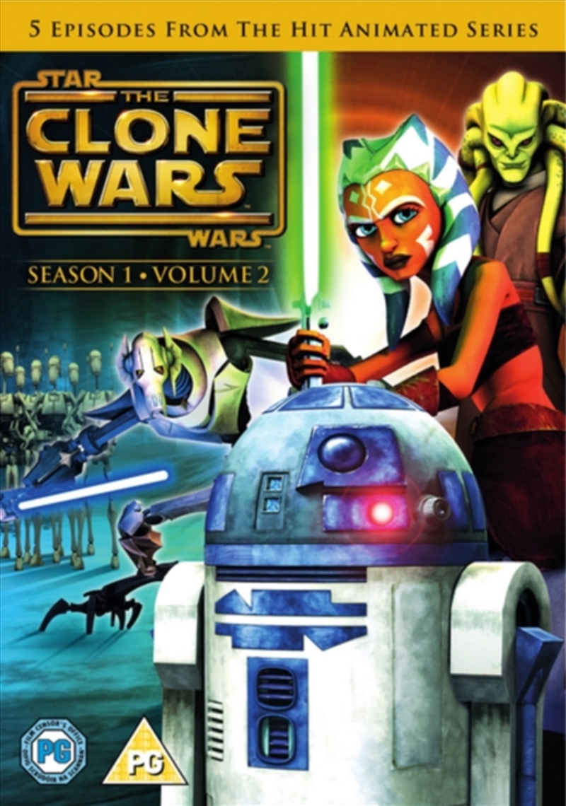 Star Wars The Clone Wars - Season 1 - Volume 2 (REGION 2)/Product Detail/Animated