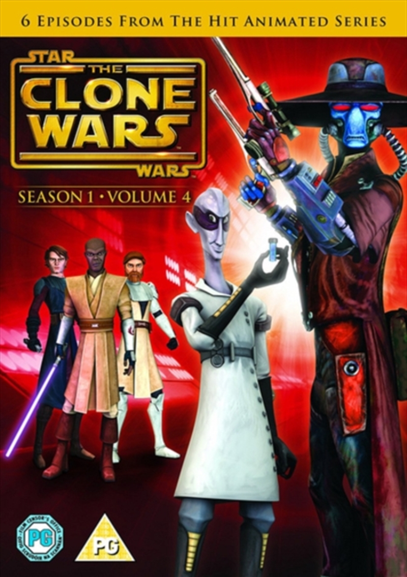 Star Wars The Clone Wars - Season 1 - Volume 4 (REGION 2)/Product Detail/Animated