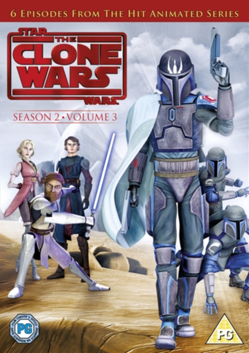 Star Wars The Clone Wars - Season 2 - Volume 3 (REGION 2)/Product Detail/Animated