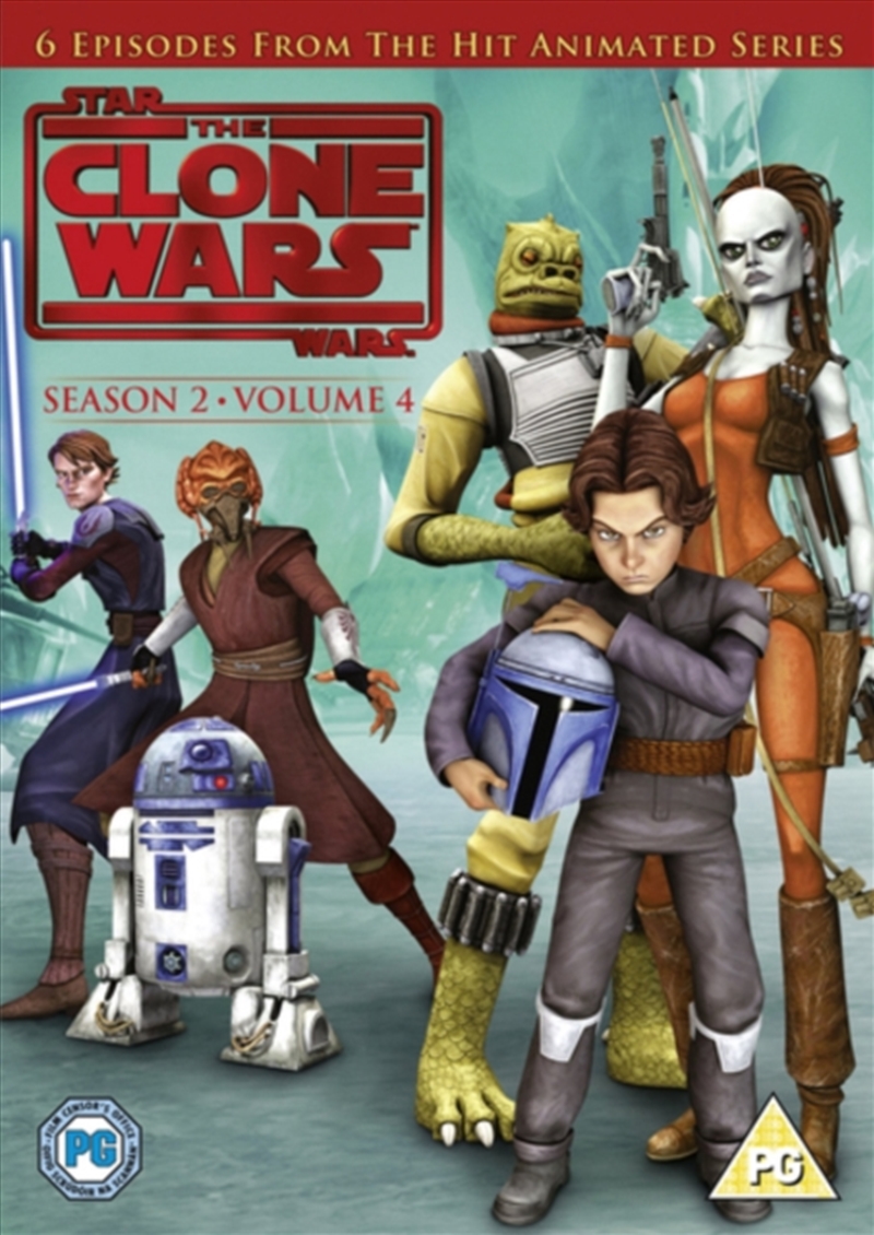 Star Wars The Clone Wars - Season 2 - Volume 4 (REGION 2)/Product Detail/Animated