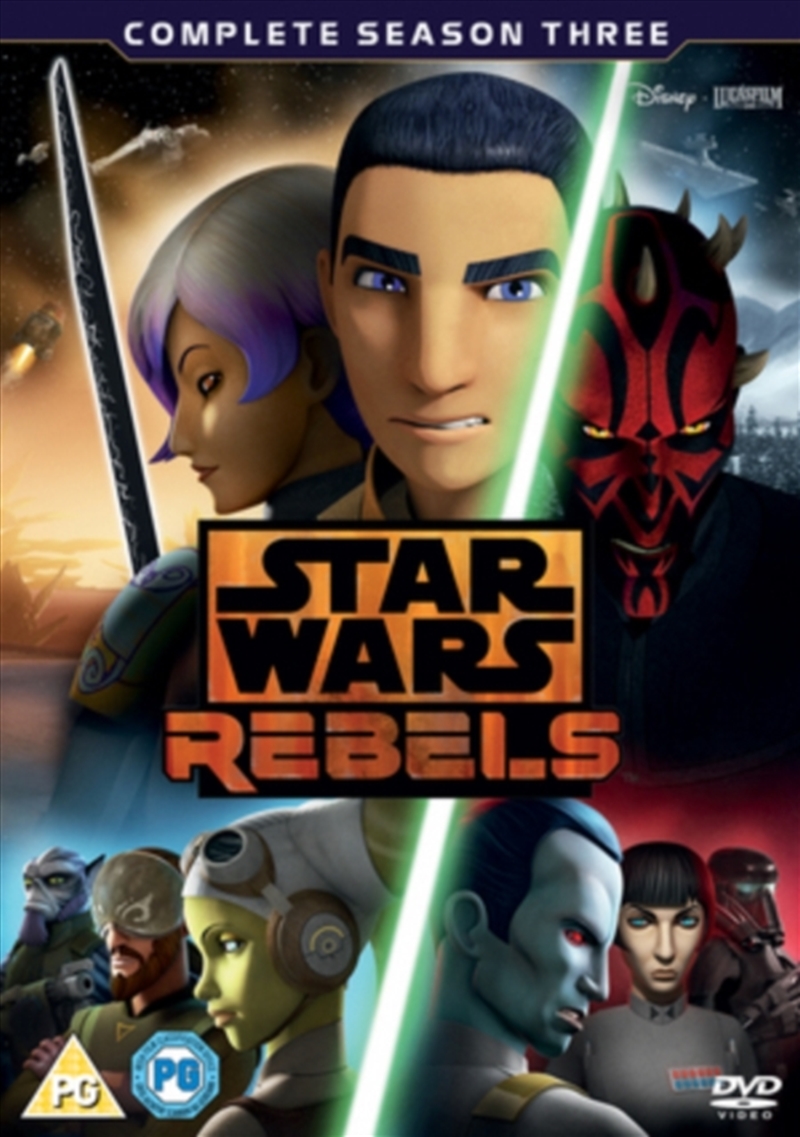 Star Wars Rebels - Season 3 (REGION 2)/Product Detail/Animated