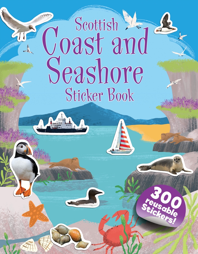 Scottish Coast And Seashore Sticker Book/Product Detail/Kids Activity Books