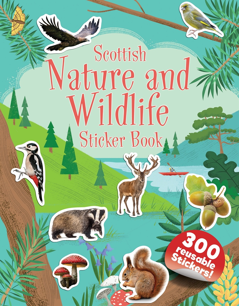 Scottish Nature And Wildlife Sticker Book/Product Detail/Kids Activity Books