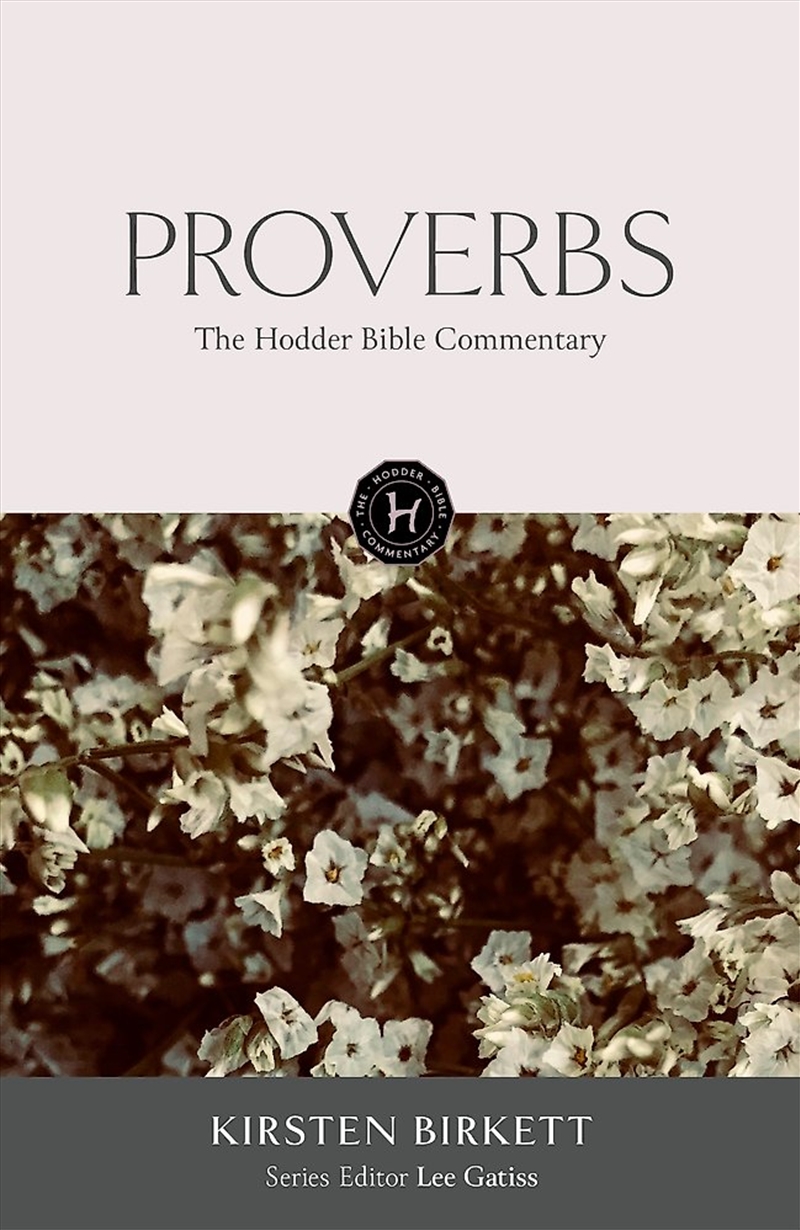 The Hodder Bible Commentary: Proverbs/Product Detail/Religion & Beliefs