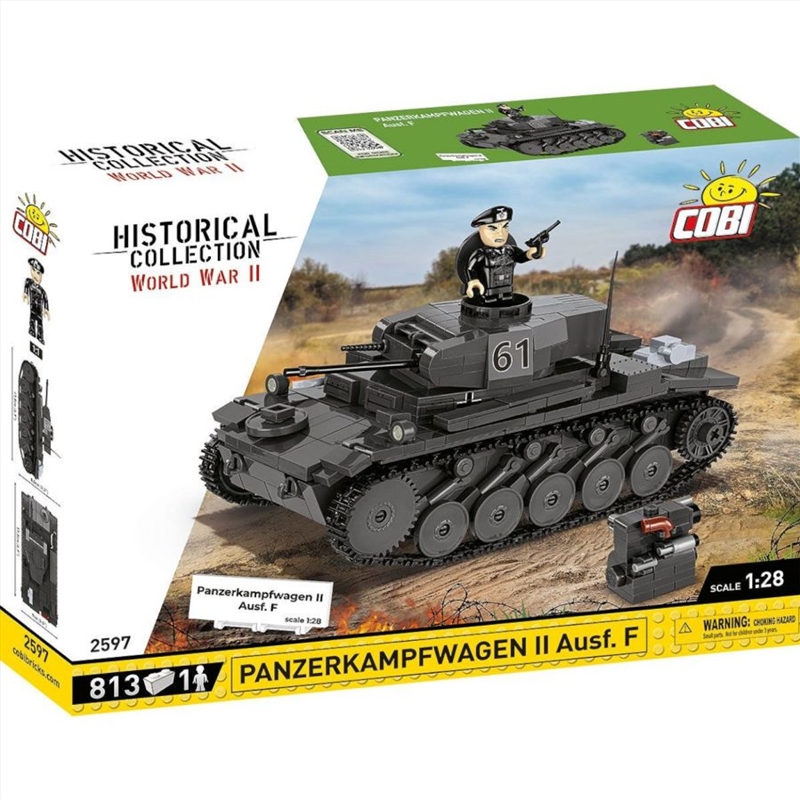 WW2 - Panzerkampfwagen II Ausff (813 Pcs)/Product Detail/Figurines