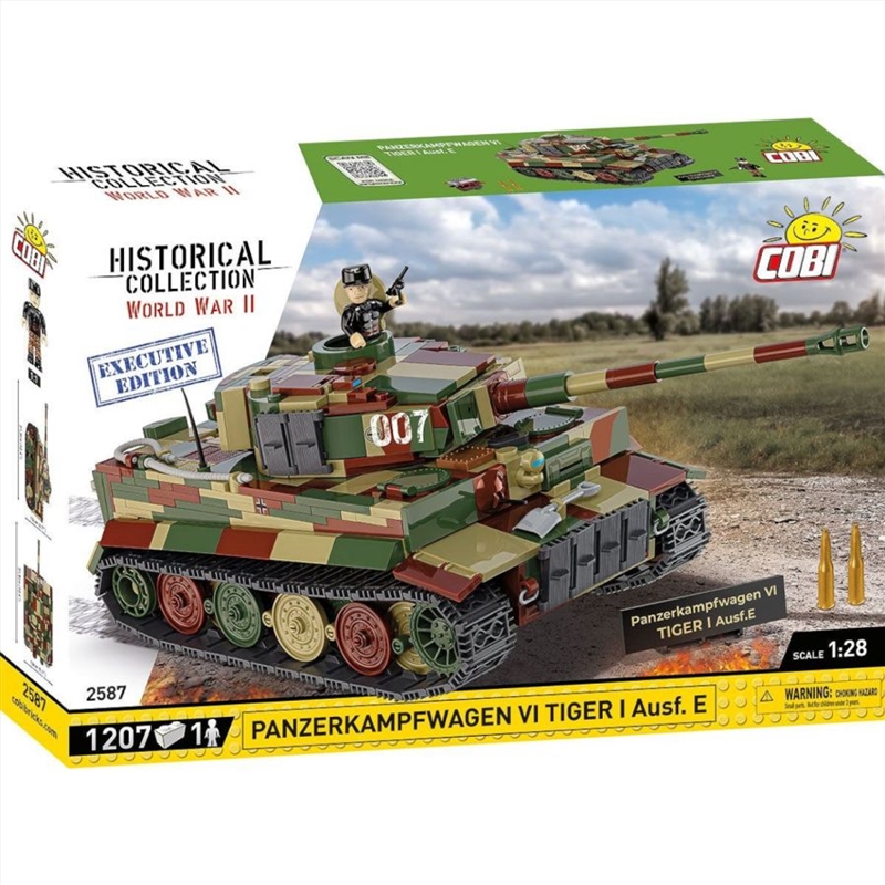 WW2 - Panzerkampfwagen Vi Tiger I Ausf.E (1207 Pcs)/Product Detail/Figurines