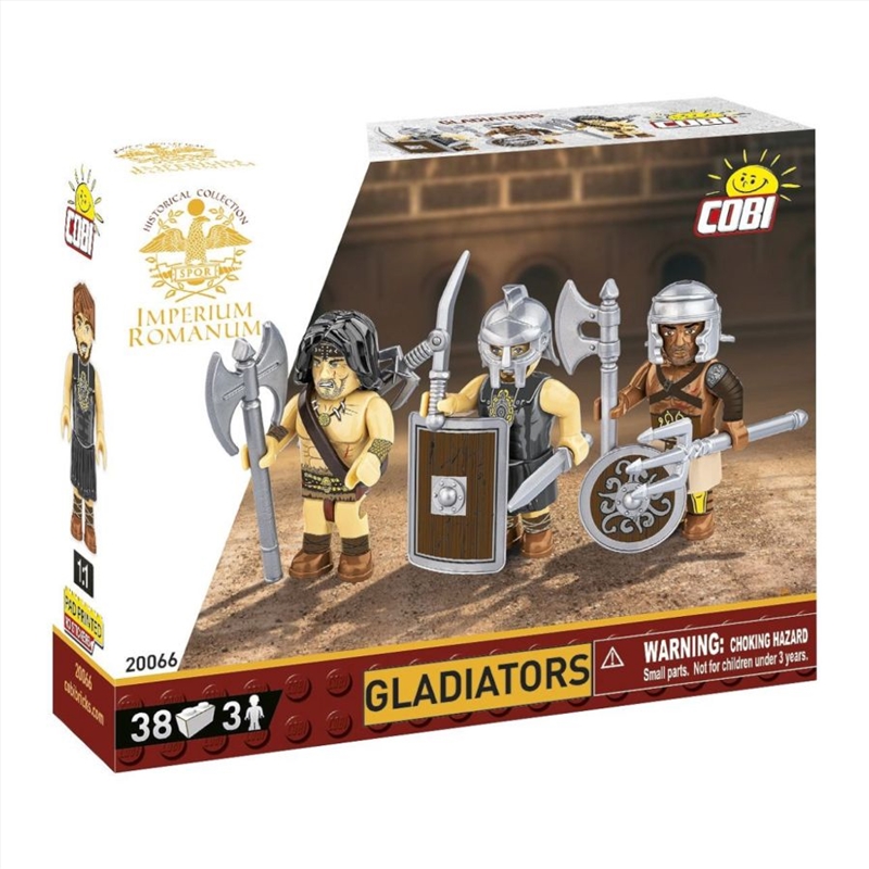 Imperium Romanum - Gladiator Figures (3 Pcs)/Product Detail/Figurines