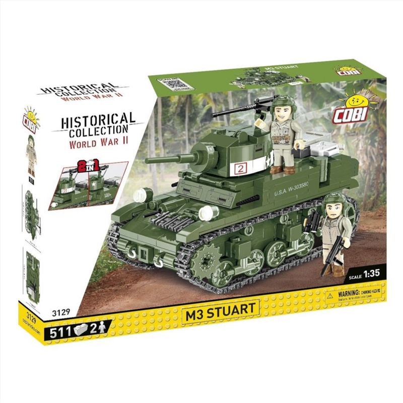 WW2 - M3 Stuart (511 Pcs)/Product Detail/Figurines