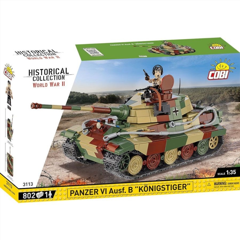 WW2 - Panzer VI Ausf.B Konigst (802 Pcs)/Product Detail/Figurines