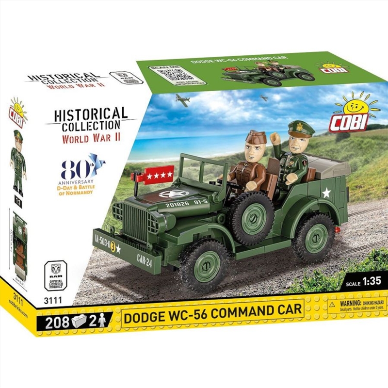 WW2 - Dodge WC-56 Command Car (208 Pcs)/Product Detail/Figurines