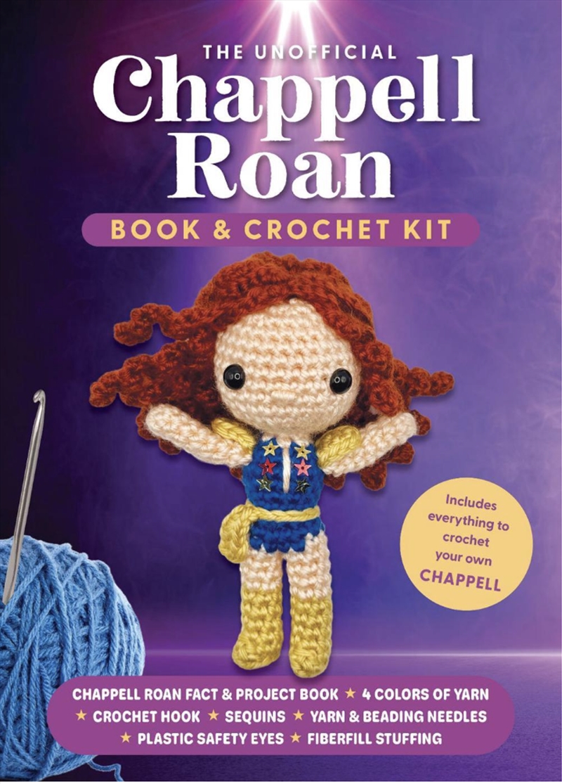 Unofficial Chappell Roan Book And Crochet Kit Includes Everything To Crochet Your Own Chappell Roan-/Product Detail/Crafts & Handiwork
