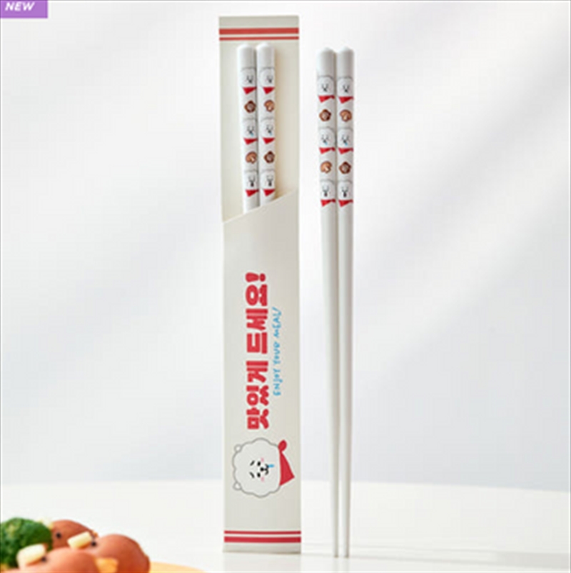 Bt21 - Souvenir Chopsticks - Rj/Product Detail/KPOP Merch
