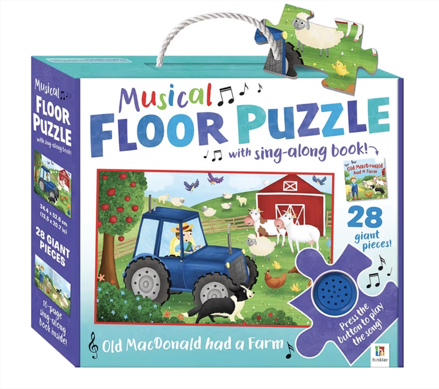 Musical Floor Puzzle Old Macdonald/Product Detail/Jigsaw Puzzles