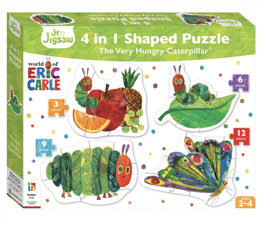 4-In-1 Shaped Hungry Caterpillar Puzzle/Product Detail/Jigsaw Puzzles