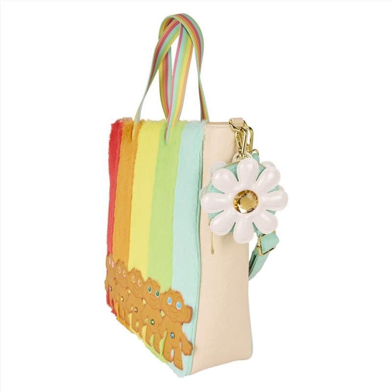 Loungefly Good Luck Trolls - Trolls with Faux Fur Tote Bag & Detachable Coin Bag/Product Detail/Bags