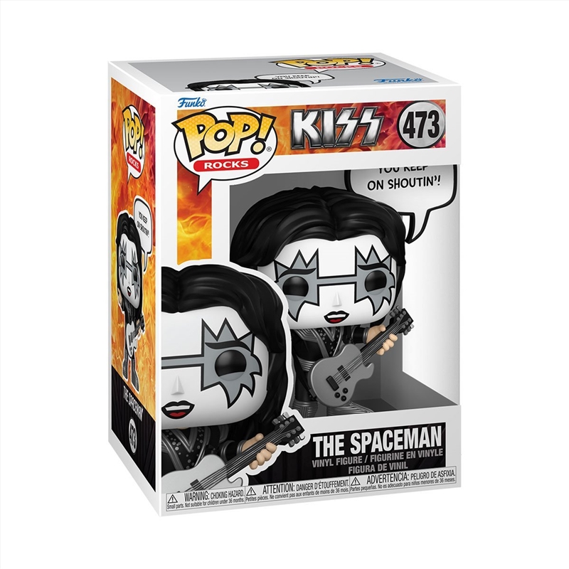 Pop! Sayings - KISS: The Spaceman (Rock & Roll All Night) Pop! Vinyl/Product Detail/Standard Pop Vinyl