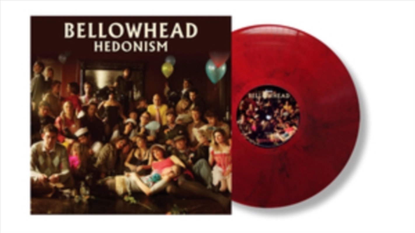 Hedonism - Ltd Edition 10th Anniversary Red & Black Marble Vinyl Re Issue/Product Detail/Rock/Pop