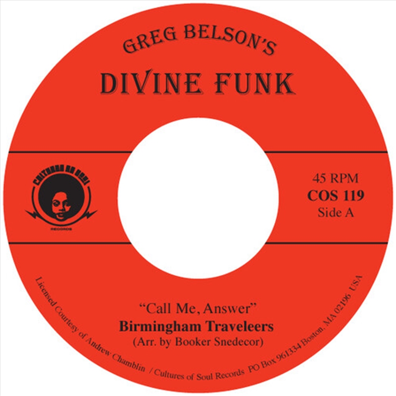 Gospel Ambassadors Call Me, Answer This Little Light Of Mine/Product Detail/R&B