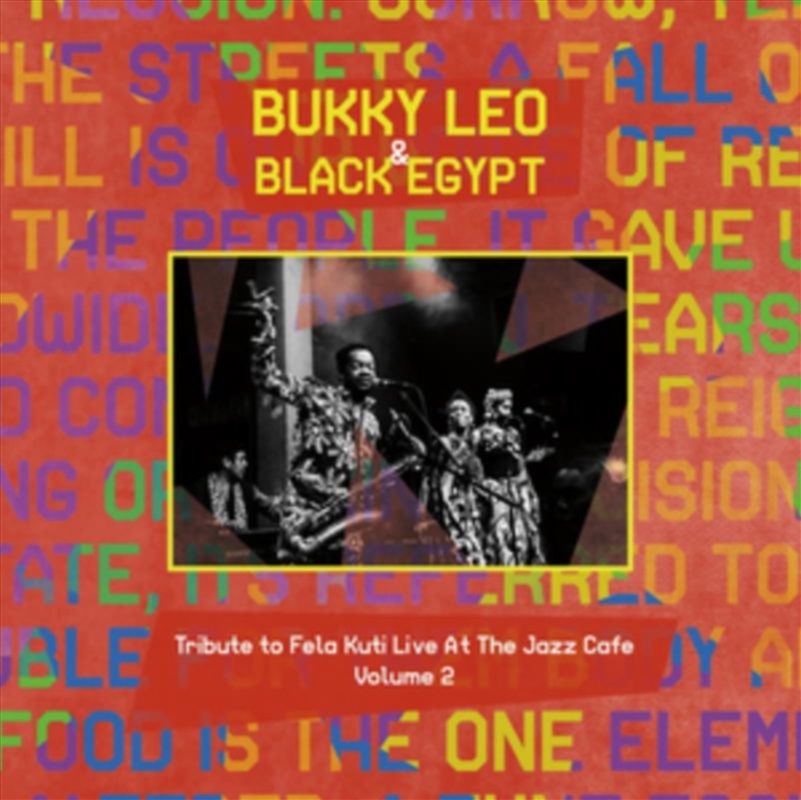Tribute To Fela Kuti, Vol. 2 - Live At The Jazz Cafe/Product Detail/World