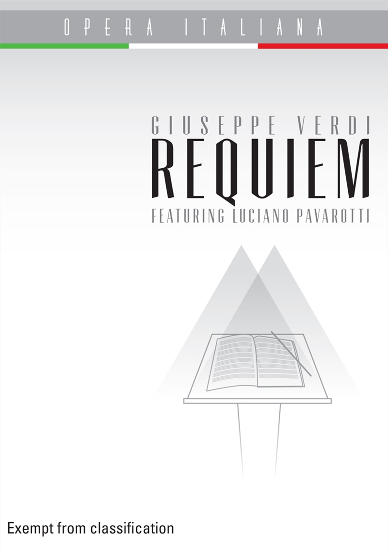 Verdi: Requiem (feat. Pavarotti)/Product Detail/Visual
