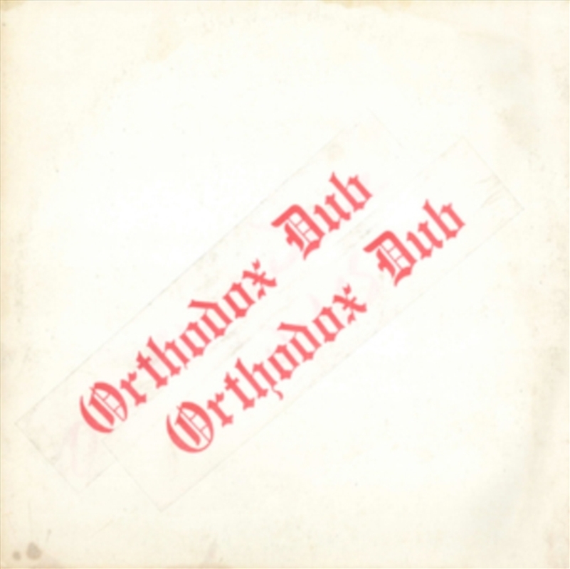 Orthodox Dub/Product Detail/Reggae