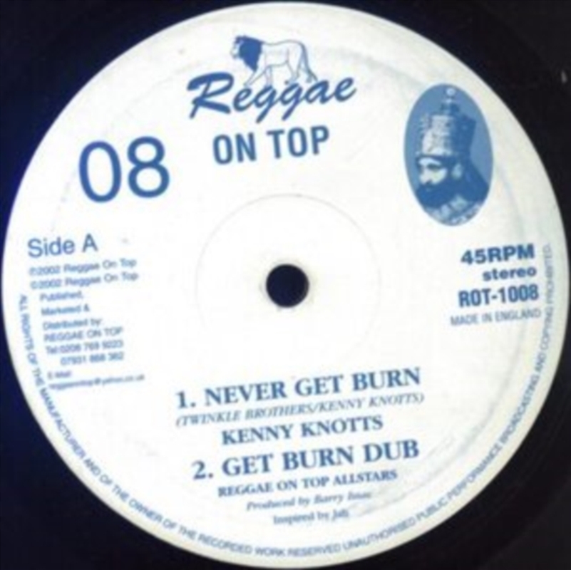 Never Get Burn Soldiers Of Jah/Product Detail/Reggae