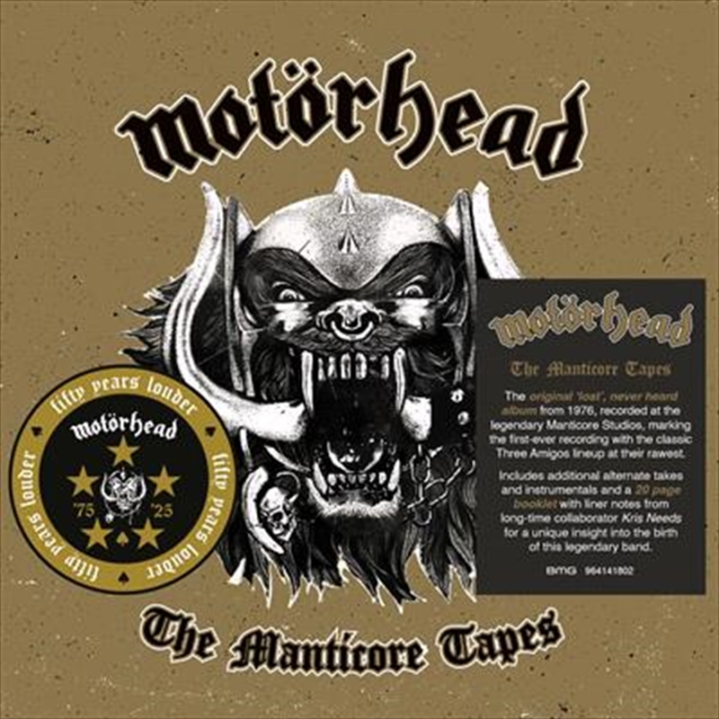 The Manticore Tapes/Product Detail/Metal