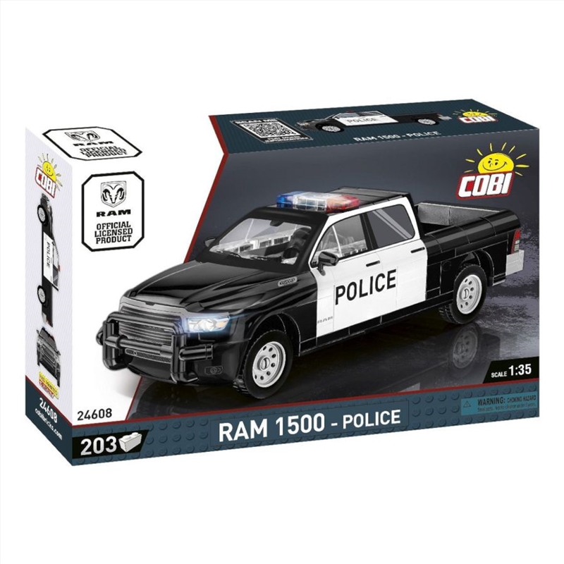 Cobi - Vehicles RAM 1500 Police Pickup Truck (203 Pcs)/Product Detail/Figurines