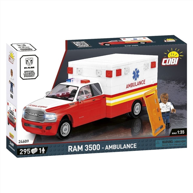 Cobi - Vehicles RAM 3500 Ambulance (304 Pcs)/Product Detail/Figurines