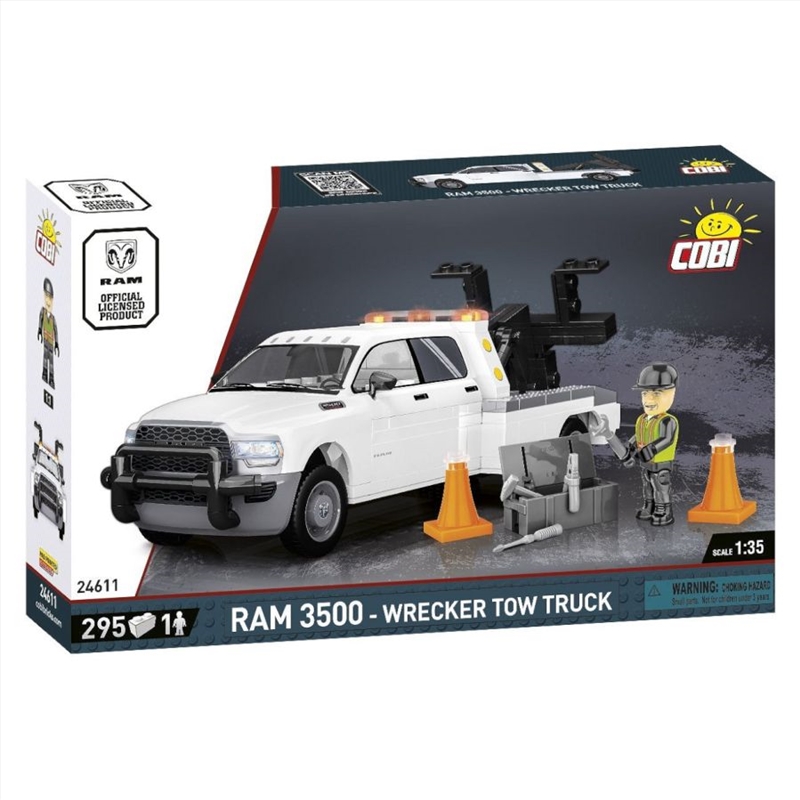 Cobi - Vehicles RAM 3500 Wrecker Tow Truck (290 Pcs)/Product Detail/Figurines