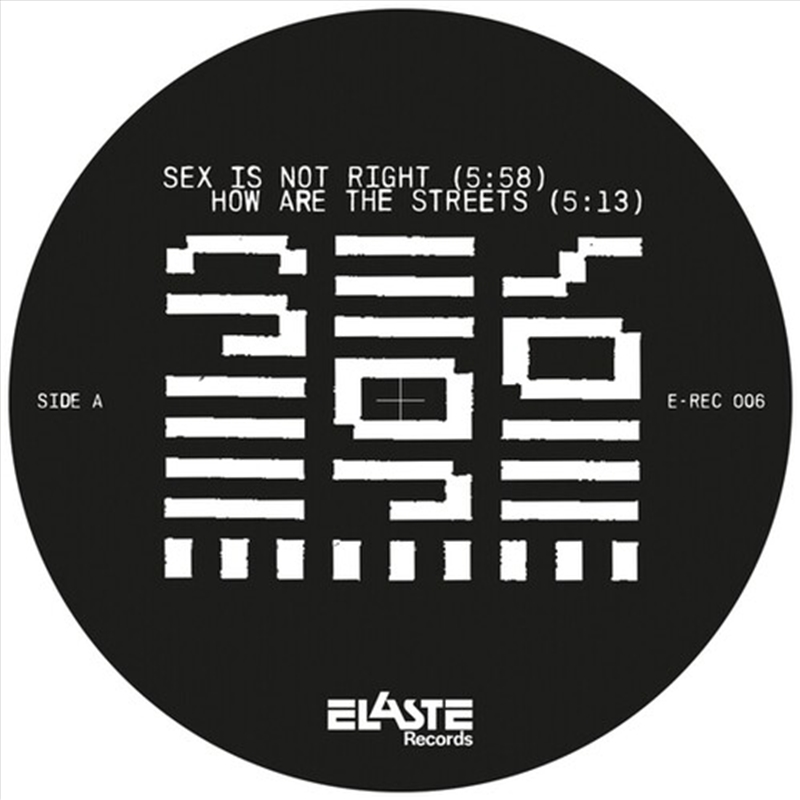 Sex Is Not Right Ep - Ltd Edition/Product Detail/Dance