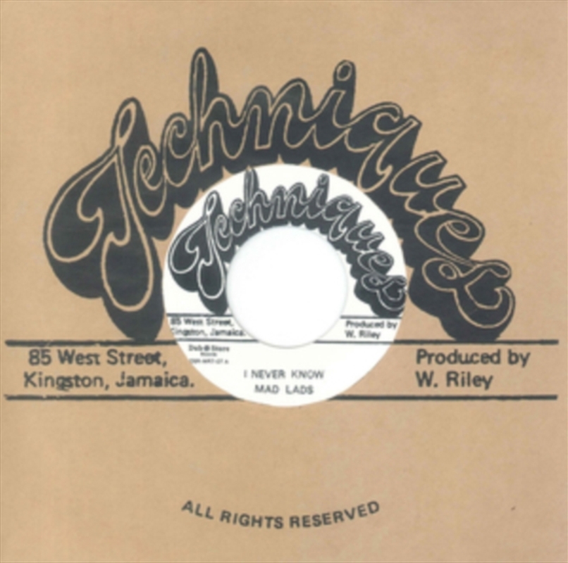 I Never Know/Product Detail/Reggae