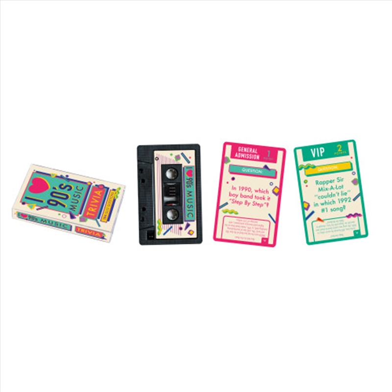 I Love 90's Music Trivia Card Game/Product Detail/Card Games