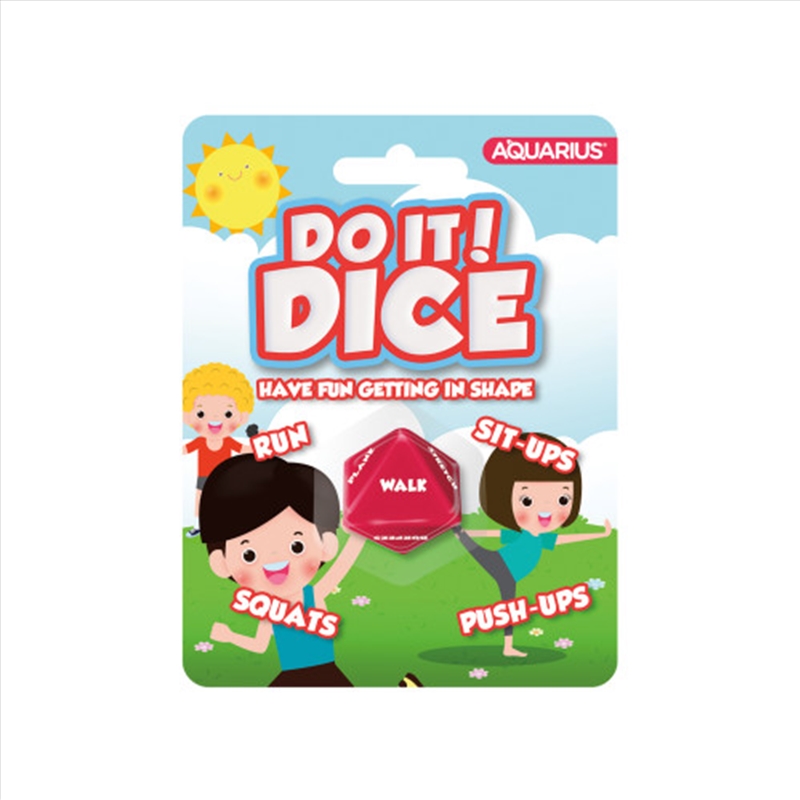 Do It (Fitness) Dice (8-Sided Dice Rolling Game)/Product Detail/Novelty & Gifts