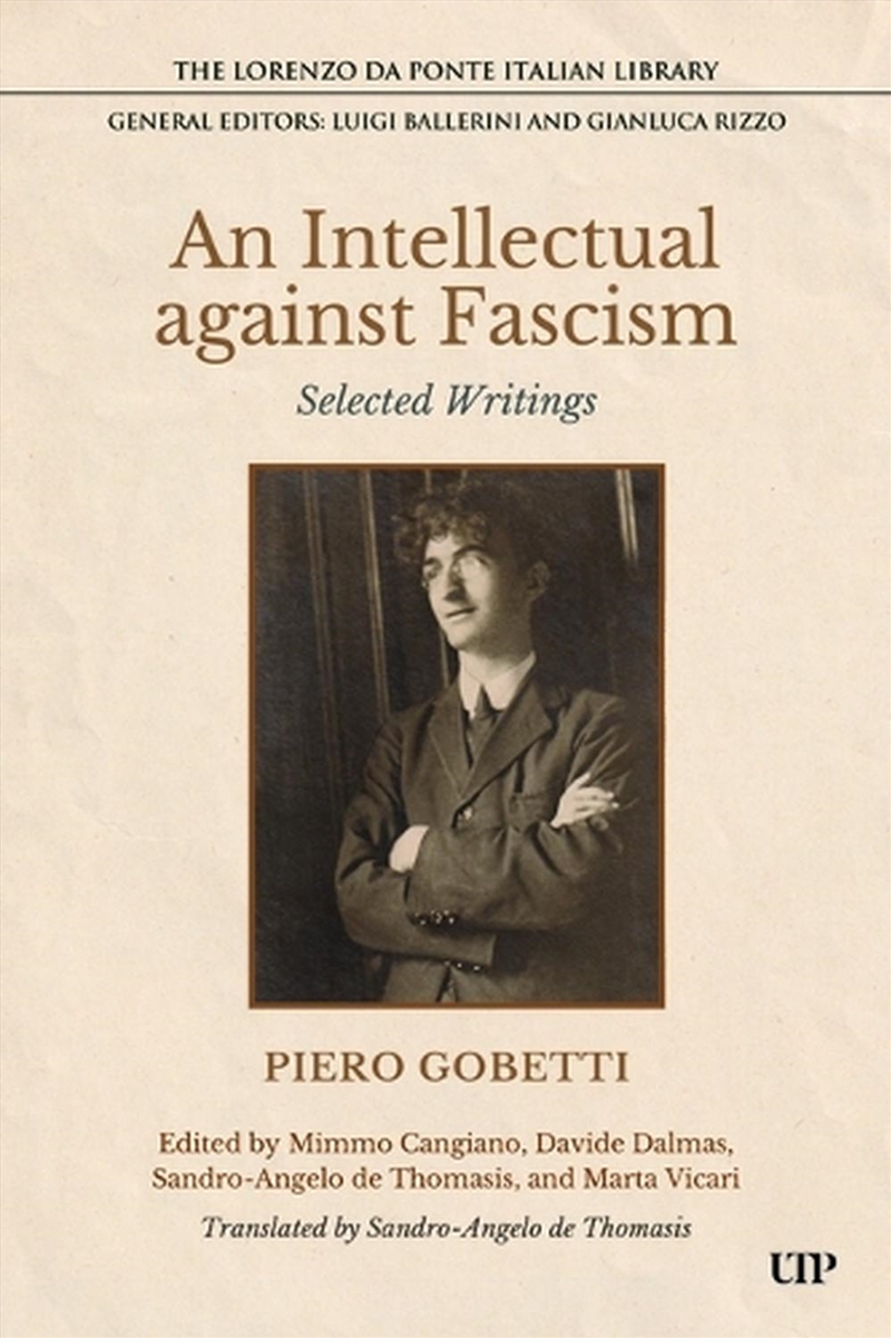 An Intellectual Against Fascism/Product Detail/Literature & Poetry